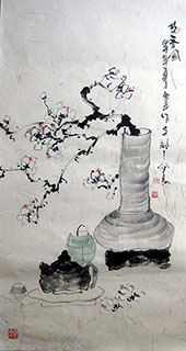 Chinese Qing Gong Painting,50cm x 100cm,2522001-x