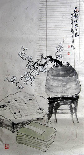 Qing Gong,50cm x 100cm(19〃 x 39〃),2522002-z