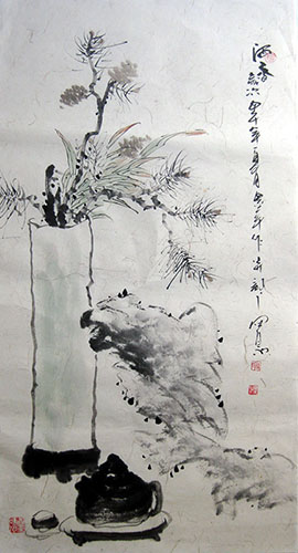 Qing Gong,50cm x 100cm(19〃 x 39〃),2522004-z