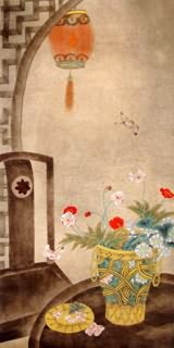 Chinese Qing Gong Painting,66cm x 130cm,2574001-x