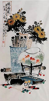 Chinese Qing Gong Painting,50cm x 100cm,xqf21217008-x