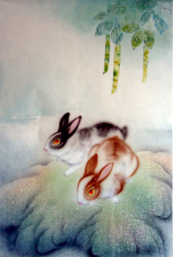 Rabbit,43cm x 65cm(17〃 x 26〃),4351018-z