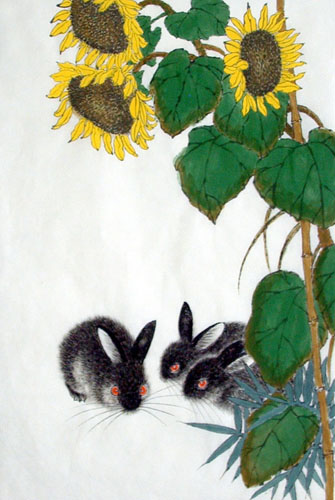 Rabbit,69cm x 46cm(27〃 x 18〃),4449019-z