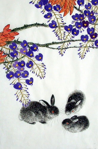 Rabbit,69cm x 46cm(27〃 x 18〃),4449020-z