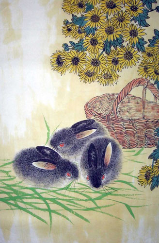 Rabbit,69cm x 46cm(27〃 x 18〃),4449021-z