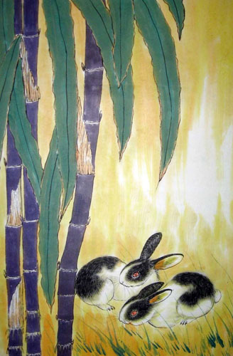 Rabbit,69cm x 46cm(27〃 x 18〃),4449023-z