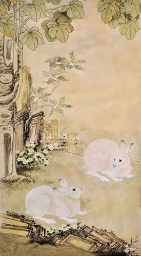 Rabbit,70cm x 130cm(27〃 x 51〃),4740008-z