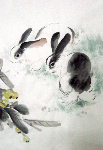 Rabbit,69cm x 46cm(27〃 x 18〃),4805006-z