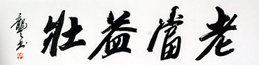 Chinese Self-help & Motivational Calligraphy,35cm x 136cm,5917015-x