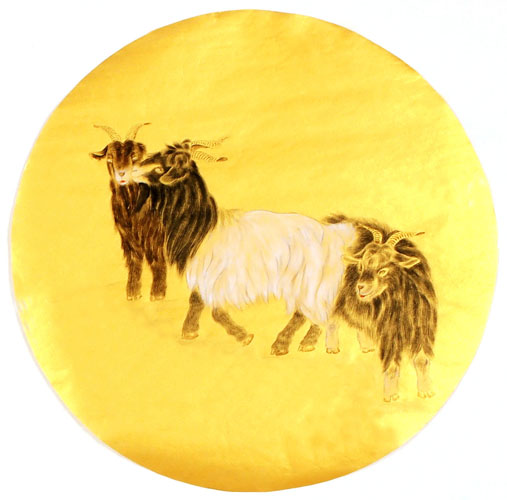 Sheep,40cm x 40cm(16〃 x 16〃),4340009-z