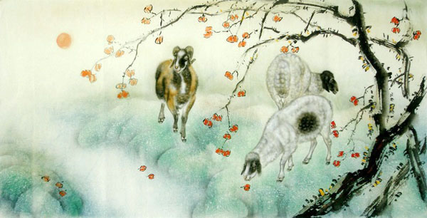 Sheep,66cm x 130cm(26〃 x 51〃),4450014-z