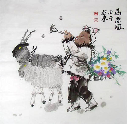 Sheep,66cm x 66cm(26〃 x 26〃),4465002-z