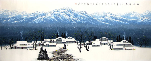 Snow,96cm x 240cm(38〃 x 94〃),1095112-z