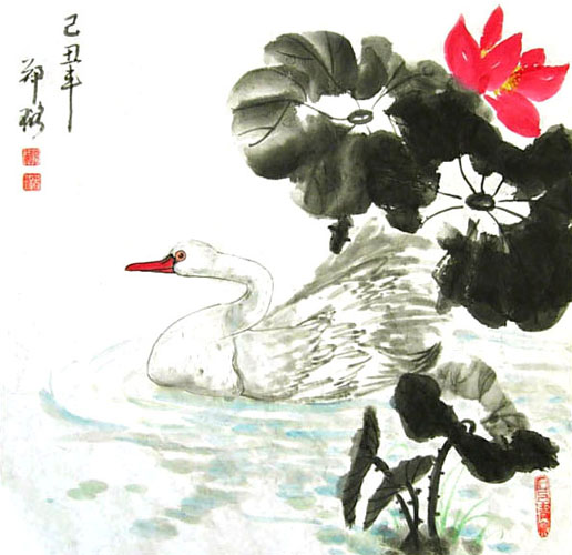 Swan,50cm x 50cm(19〃 x 19〃),2517003-z