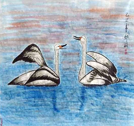 Swan,50cm x 50cm(19〃 x 19〃),2517006-z