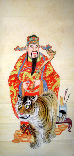 the Three Gods of Fu Lu Shou,66cm x 136cm(26〃 x 53〃),3774002-z