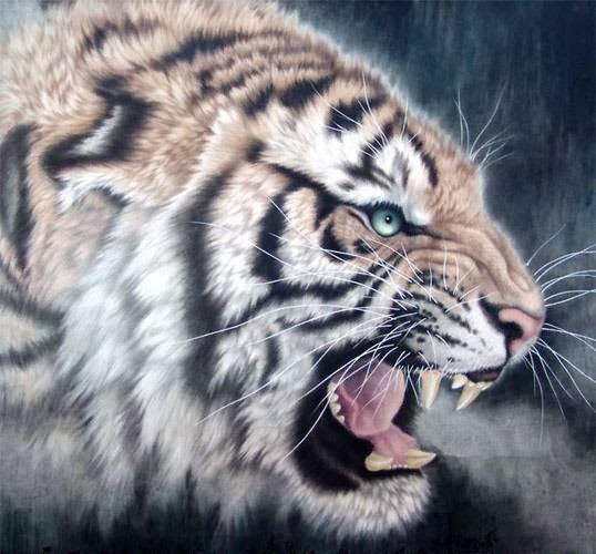 Tiger,98cm x 98cm(38〃 x 38〃),4445012-z