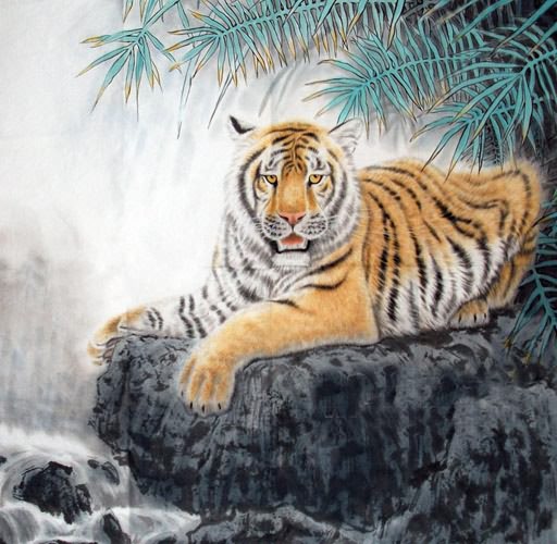 Tiger,66cm x 66cm(26〃 x 26〃),4687005-z