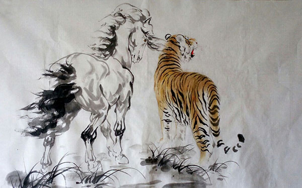 Tiger,68cm x 136cm(27〃 x 54〃),4695114-z