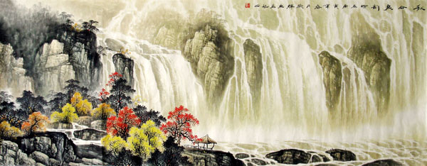 Waterfall,70cm x 180cm(27〃 x 70〃),1135007-z