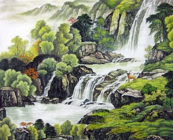Waterfall,70cm x 85cm(27〃 x 33〃),1135014-z