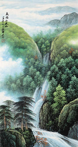 Waterfall,48cm x 96cm(19〃 x 38〃),1135151-z