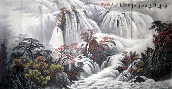 Waterfall,66cm x 136cm(26〃 x 53〃),1155005-z