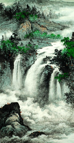 Waterfall,66cm x 136cm(26〃 x 53〃),1157003-z