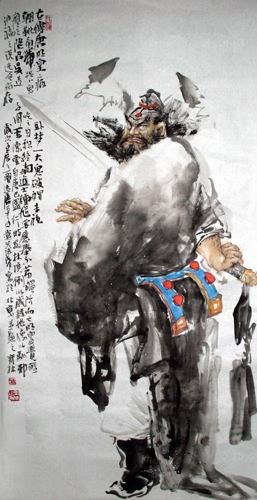Zhong Kui,69cm x 138cm(27〃 x 54〃),3447089-z