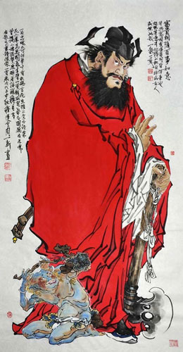 Zhong Kui,66cm x 136cm(26〃 x 53〃),3776005-z