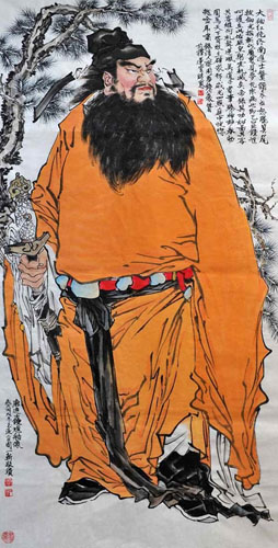 Zhong Kui,66cm x 136cm(26〃 x 53〃),3776006-z