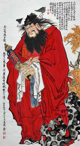 Zhong Kui,50cm x 100cm(19〃 x 39〃),3776044-z
