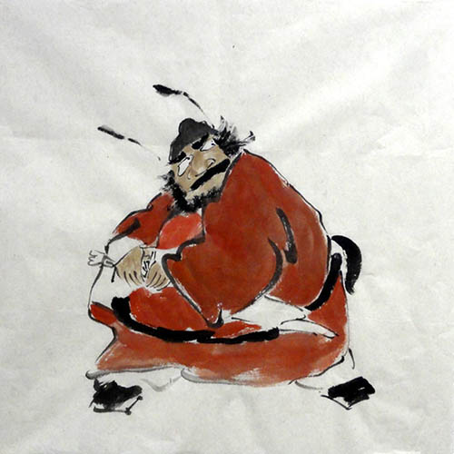 Zhong Kui,68cm x 68cm(27〃 x 27〃),3791009-z