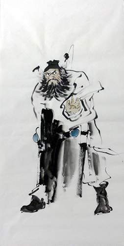 Zhong Kui,69cm x 138cm(27〃 x 54〃),3791010-z