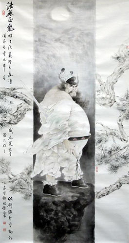 Zhong Kui,70cm x 135cm(28〃 x 53〃),3970011-z