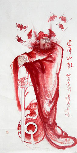 Zhong Kui,69cm x 138cm(27〃 x 54〃),lj31162001-z