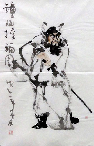 Zhong Kui,46cm x 70cm(18〃 x 27〃),zp31164005-z